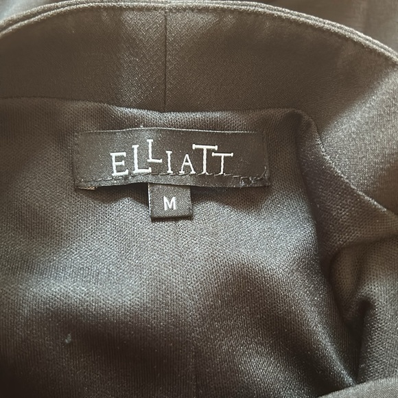 Elliatt black jumpsuit with gold zippers - Picture 6 of 6